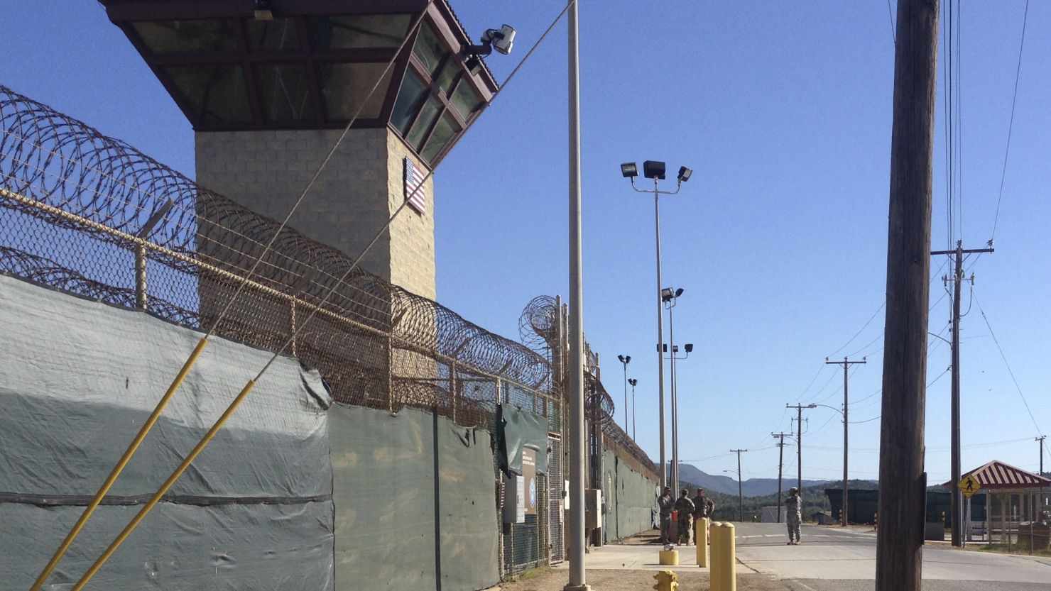 This Dec. 10, 2016 photo shows the exterior of Camp 6 at the detention center at the Guantanamo Bay US Naval base, in Cuba.